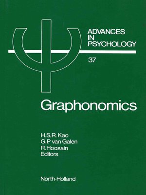 cover image of Graphonomics